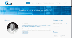 Desktop Screenshot of naf.nl