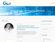 Tablet Screenshot of naf.nl